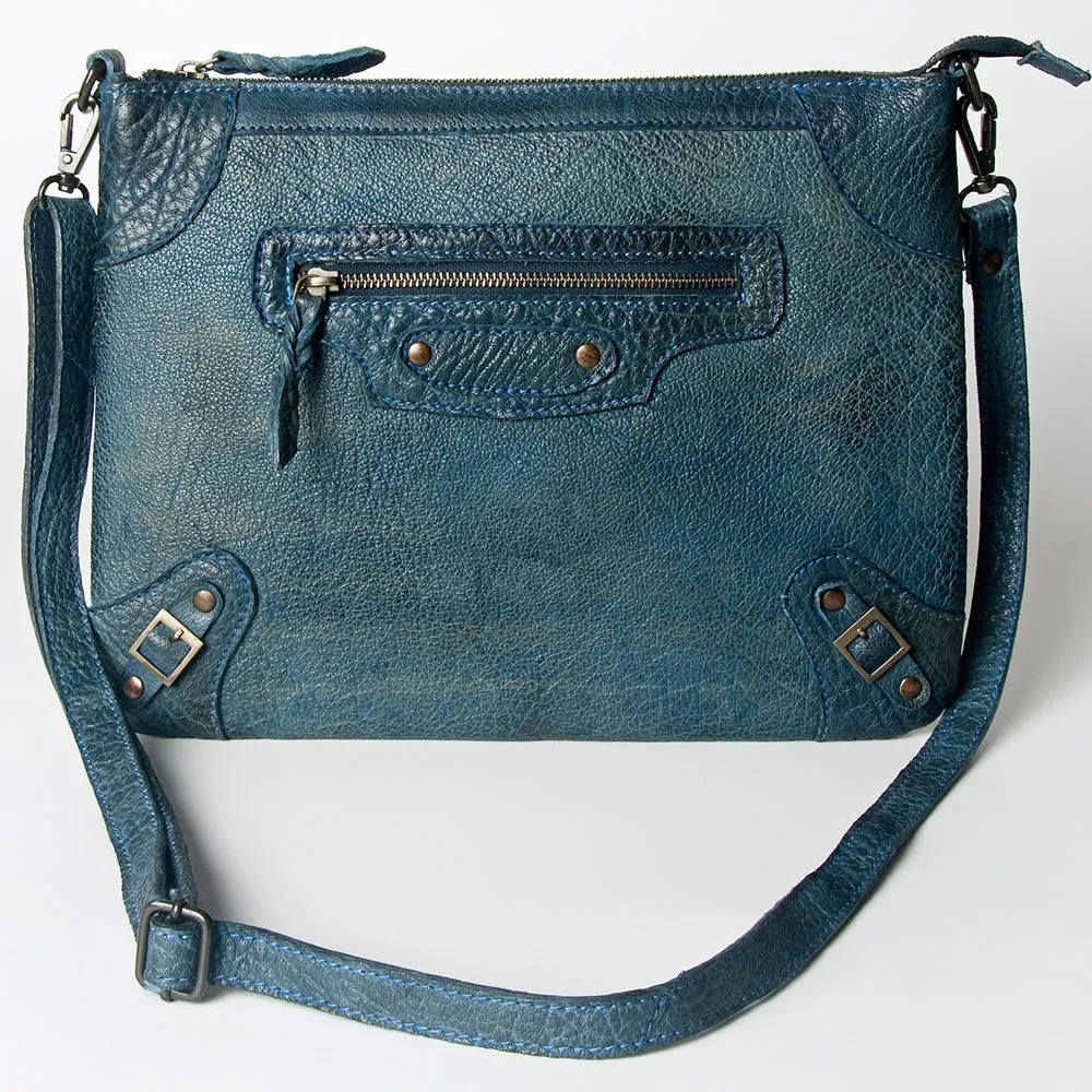 Never Mind Nmbgz106A Cross Body I Vintage Handmade Genuine Cowhide Leather Women Bag Western Handbag Purse