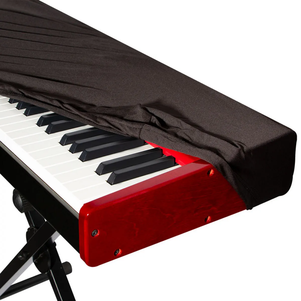On-Stage KDA7061B 61-76-Key Keyboard Dust Cover - Black