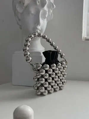 Original Stylish Beads Handmade Bag