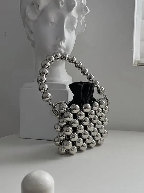 Original Stylish Beads Handmade Bag