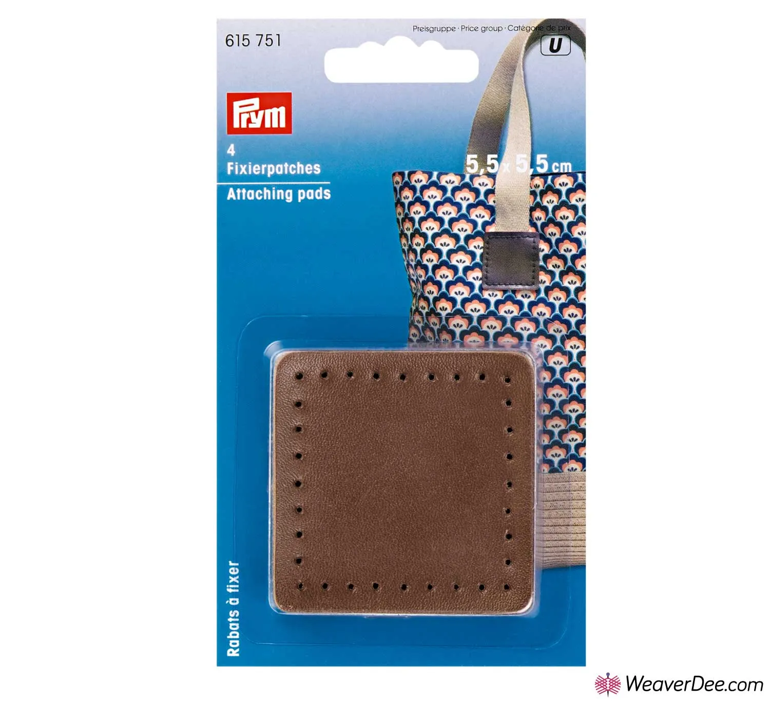 PRYM Attaching Pads For Bag Straps