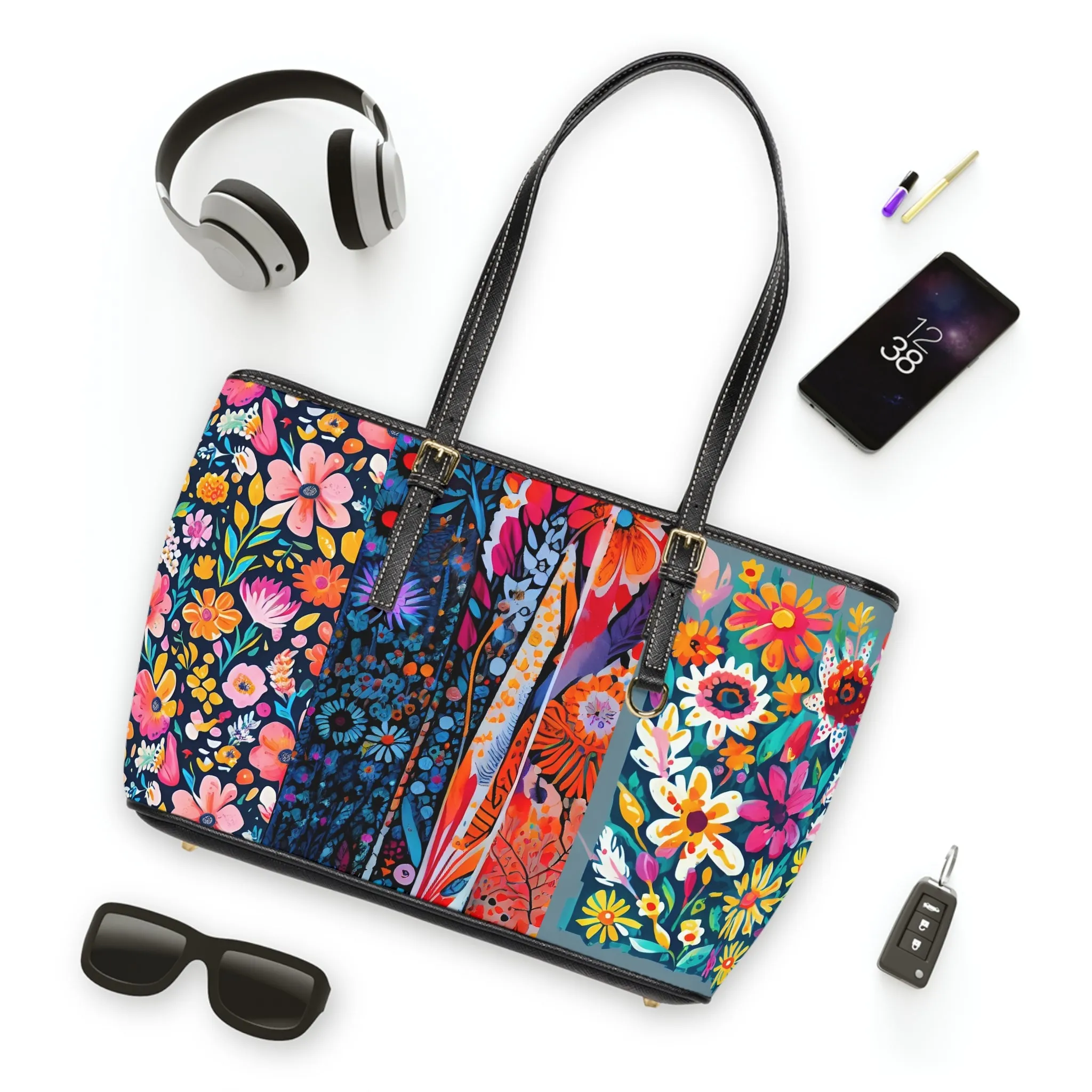 PU Leather Shoulder Bag