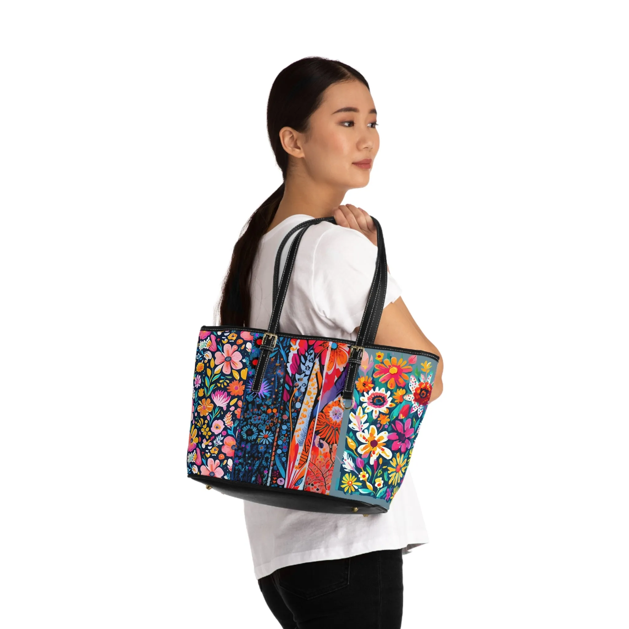 PU Leather Shoulder Bag