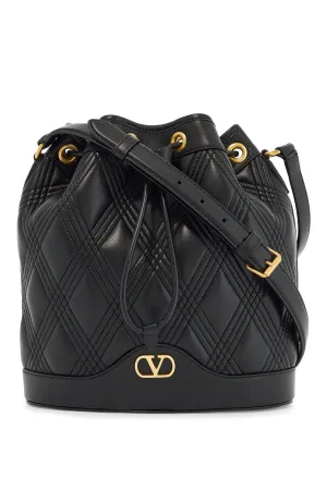 Quilted Drawstring Bag