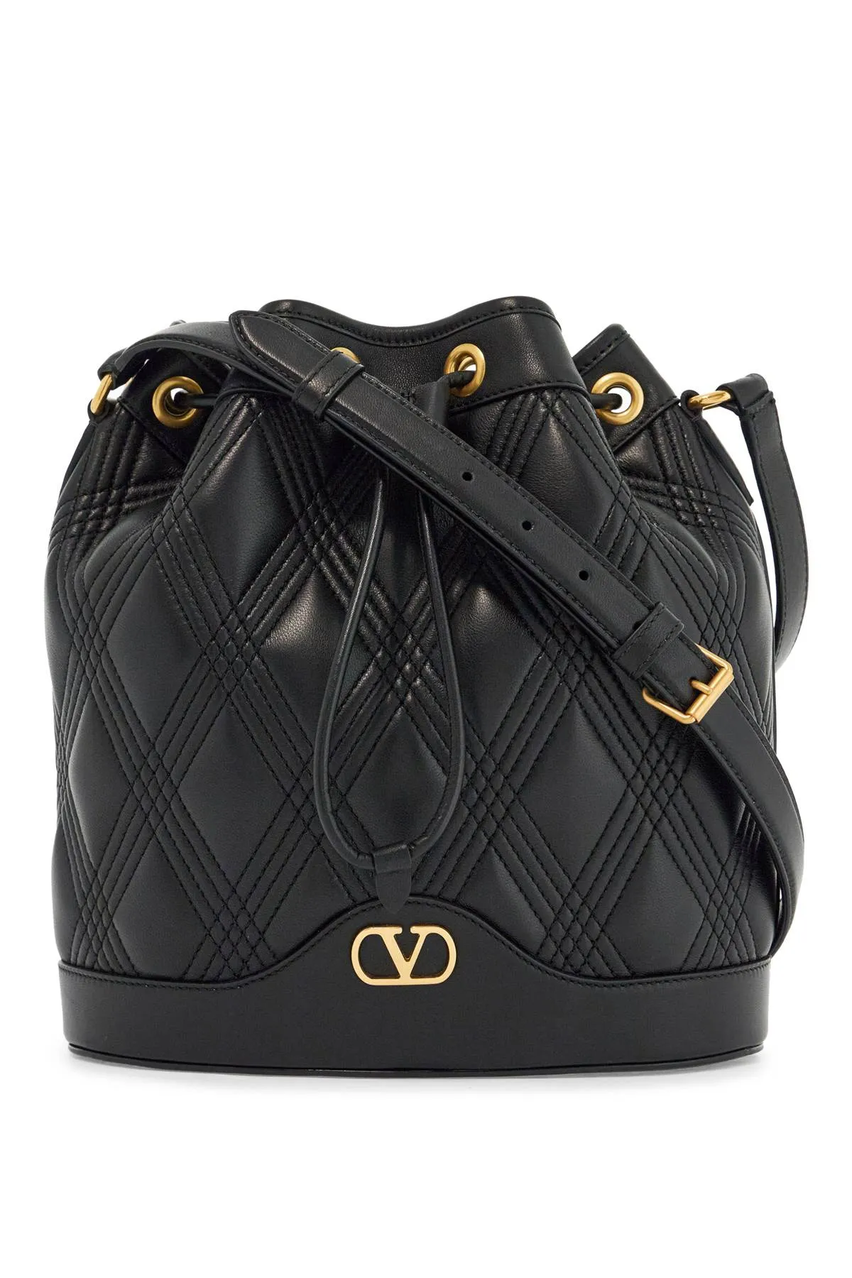 Quilted Drawstring Bag