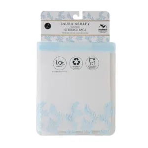 Set of 3 Blue Quart Reusable EVA Storage Bags