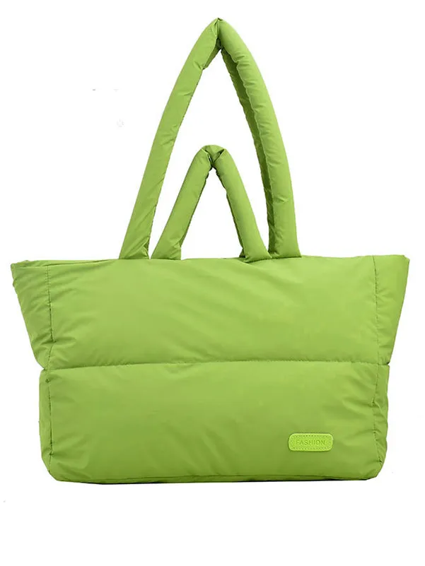 Split-Joint Padded Tote Bags Handbags Bags