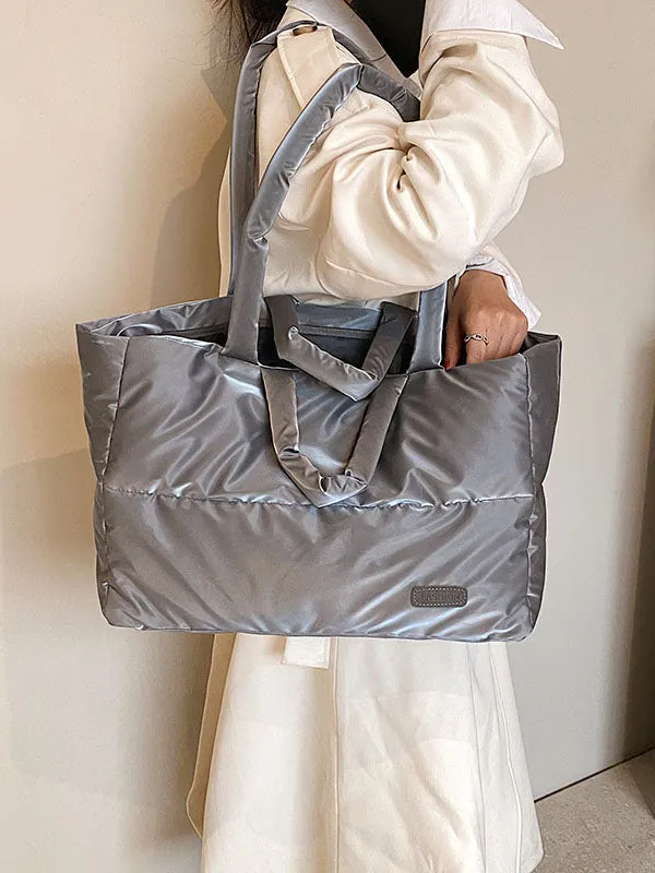 Split-Joint Padded Tote Bags Handbags Bags