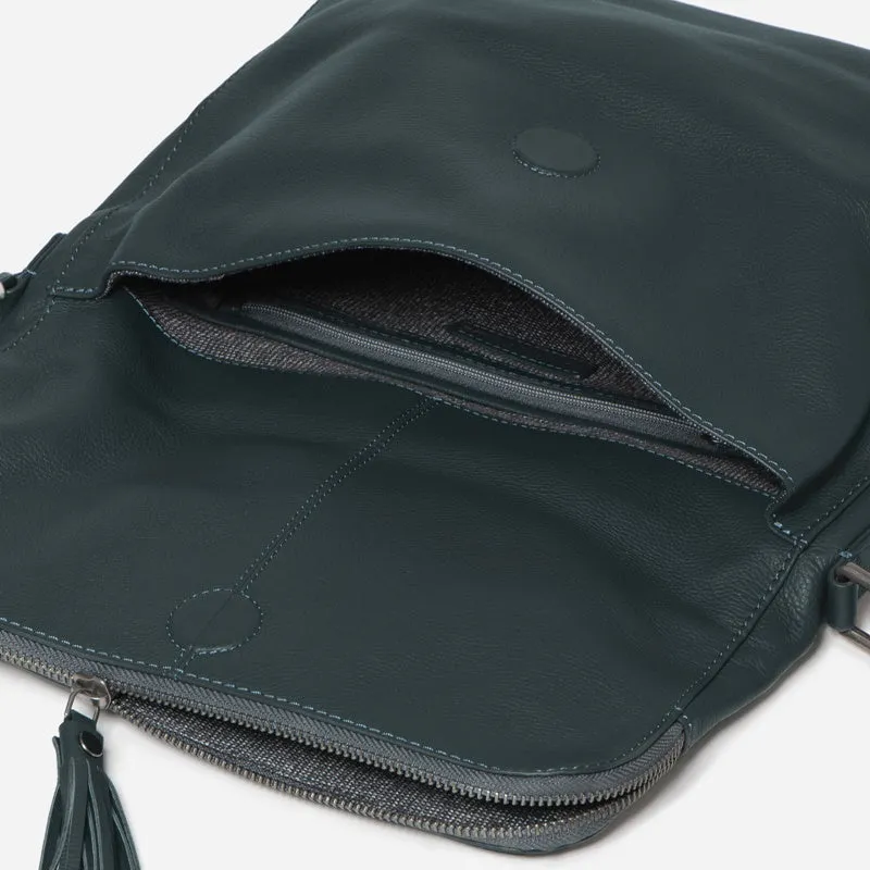 Stitch & Hide - Alexa Satchel Bag - Sea
