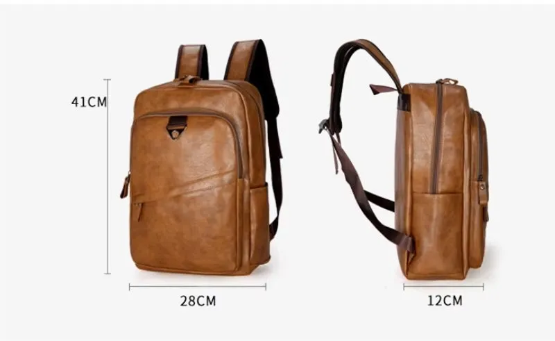 Theodore | Mens Leather Office Backpack