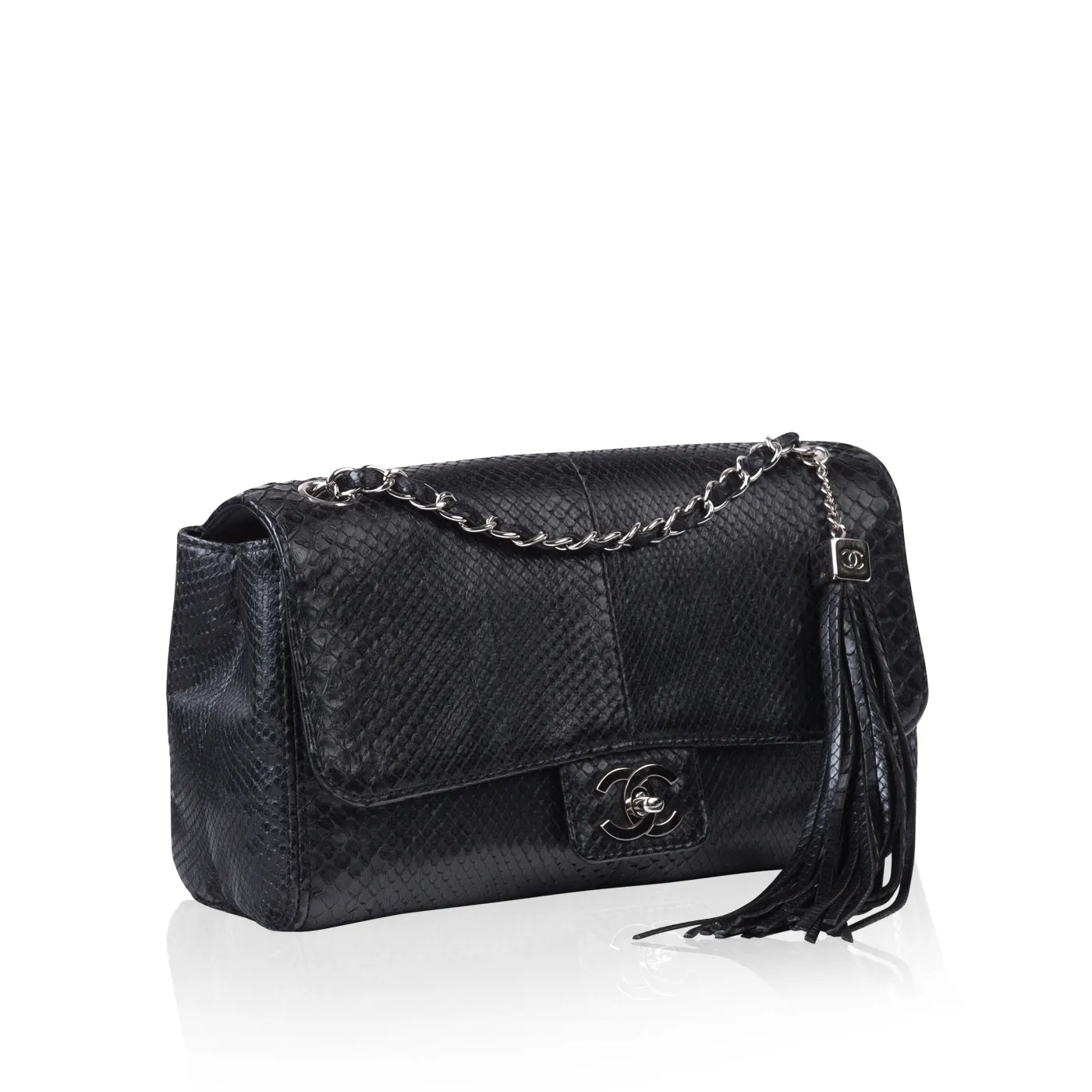 Timeless Python Shoulder Bag