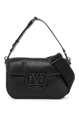 Valentino Garavani Vlogo Signature Shoulder Bag In Nappa Leather