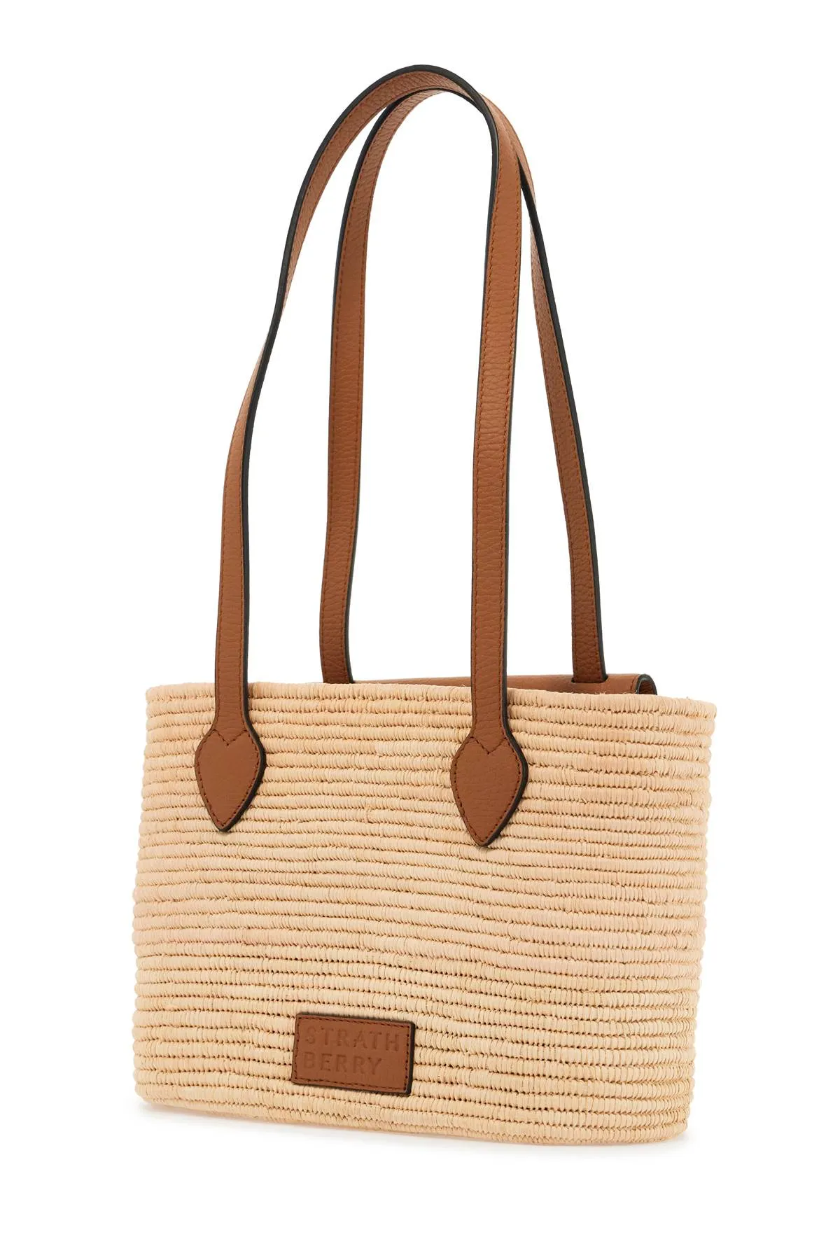 Woven Raffia Tote Bag