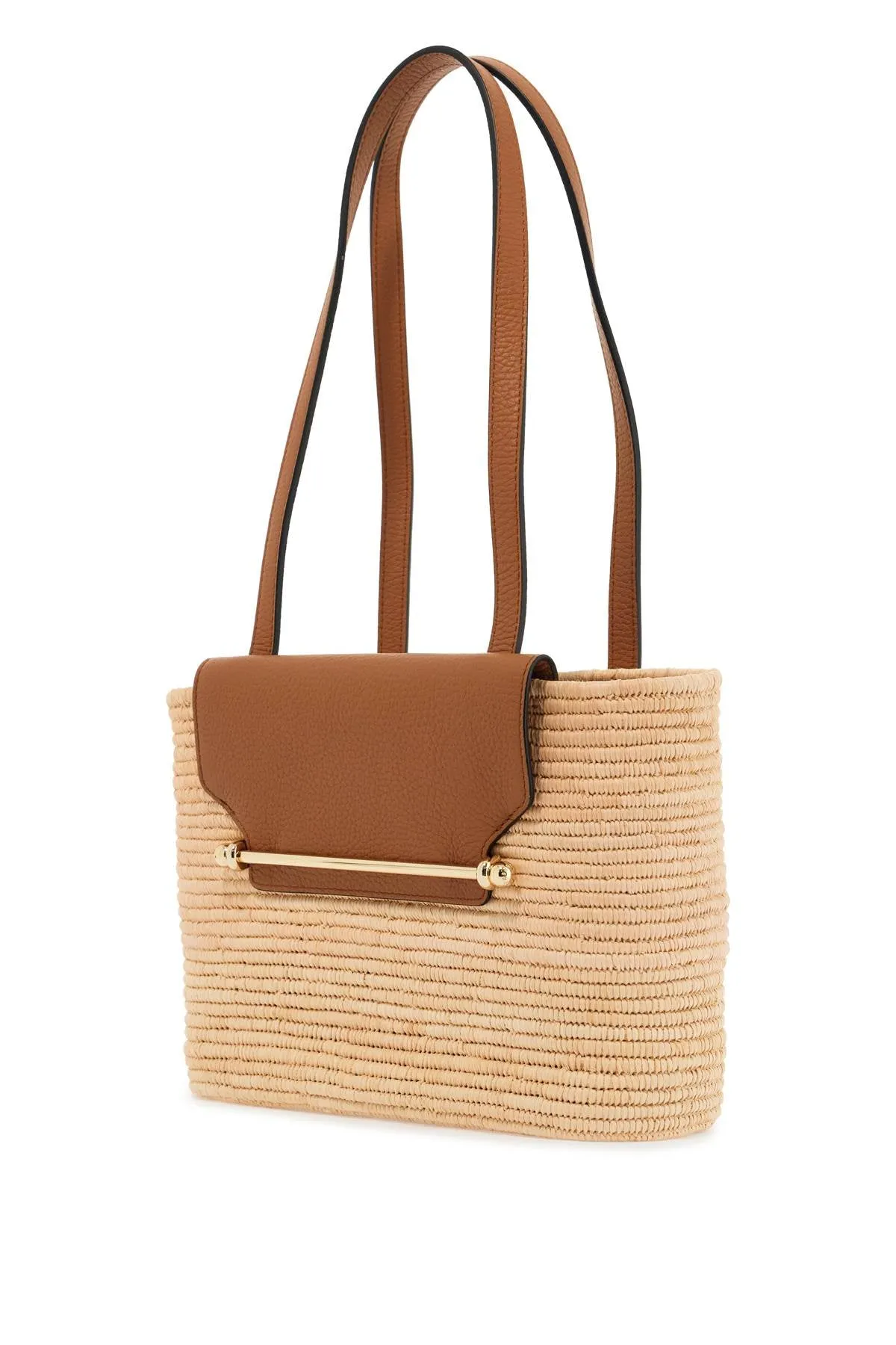 Woven Raffia Tote Bag